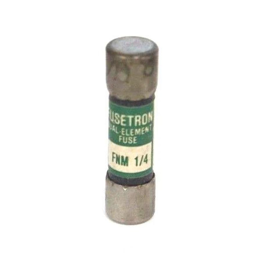 Used LOT OF 7 BUSSMANN FUSETRON FNM 1/4 FUSES 1/4AMP, 250VAC, FNM14