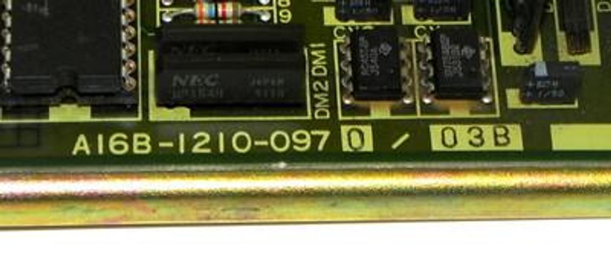Used FANUC A16B-1210-0970/03B 3 AXIS PC CONTROL BOARD A16B1210097003B