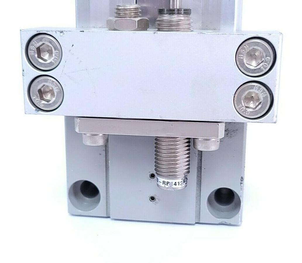 Used SMC 20-MY1B40-300L-Y7NW PNEUMATIC RODLESS CYLINDER 40MM BORE 300MM STROKE