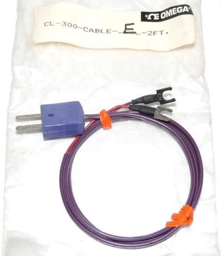 NEW OMEGA ENGINEERING CL-300-CABLE-E-2FT CL300