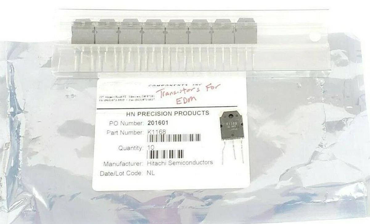 LOT OF 9 NEW HITACHI K1168 SEMICONDUCTORS