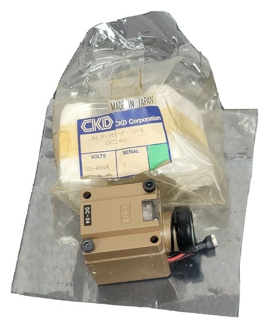 Used NEW CKD 4L9-M1-F SOLENOID COIL DC24V