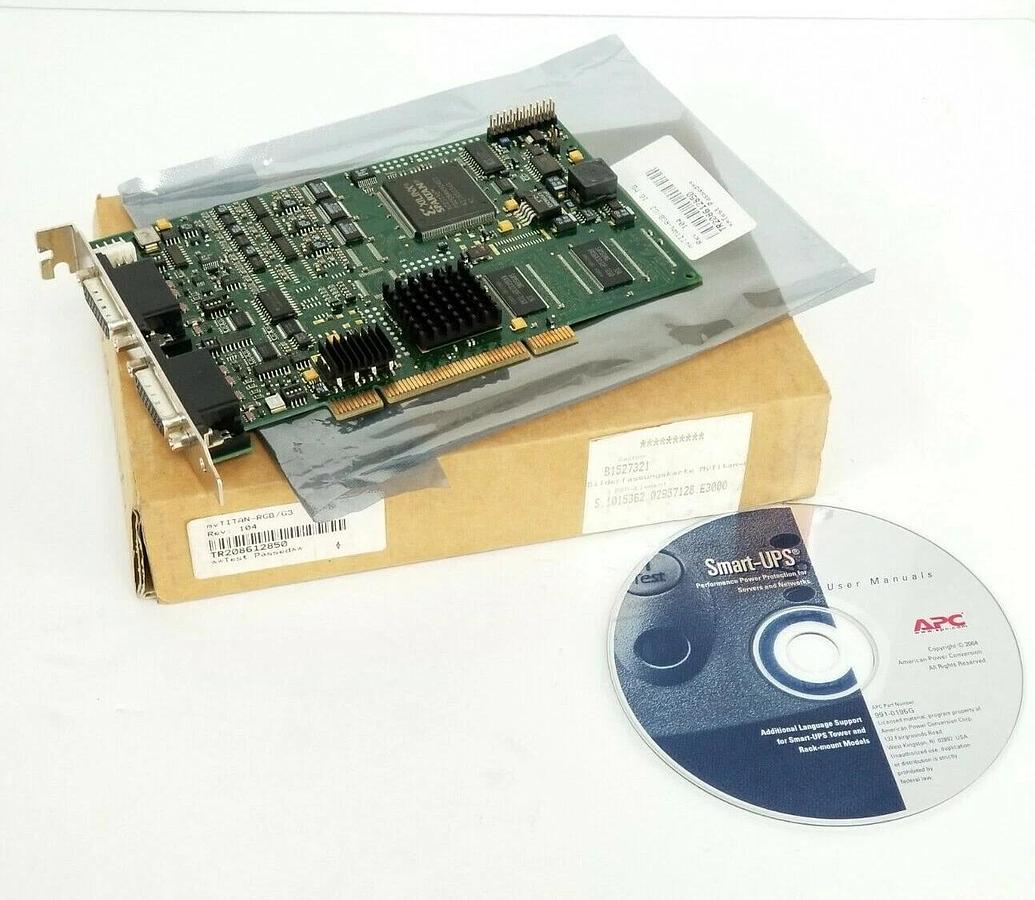 Used MATRIX VISION mvTITAN-RGB/G3 16 MB FRAME GRABBER BOARD REV: 1.04 B1527321