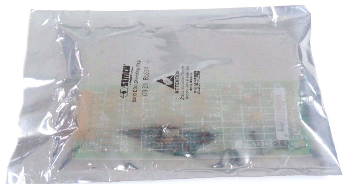 Used NEW RELIANCE ELECTRIC 0-54345-2 PC BOARD METER FILTER 0543452