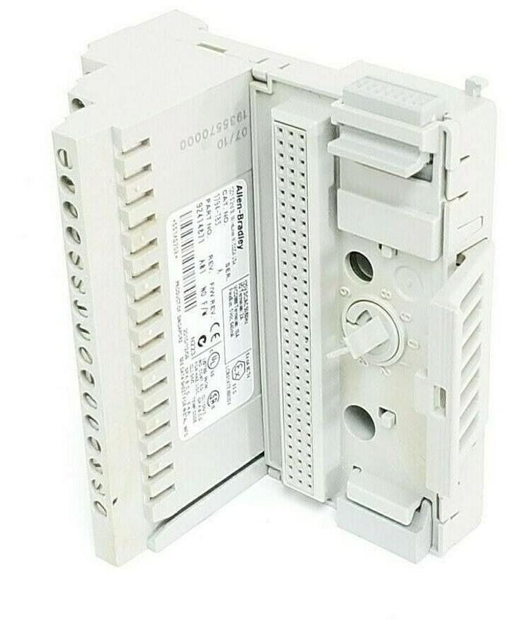 Used ALLEN BRADLEY 1794-TB3 TERMINAL BASE 1794TB3 SER. A REV. A01 P/N: 92414871