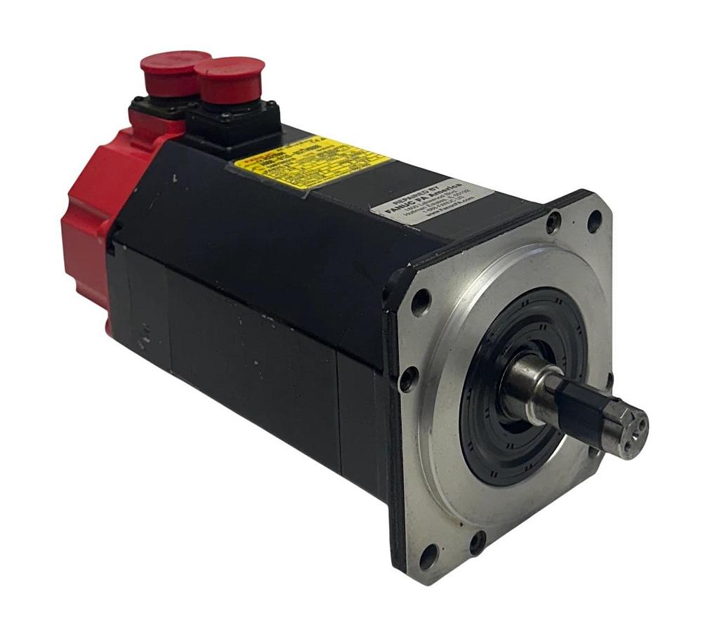 Refurbished FANUC A06B-0126-B577#0008 / A06B0126B5770008 AC SERVO MOTOR aC6/2000 0.6kW REP