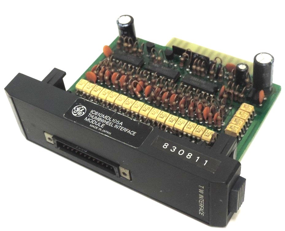 Used GE FANUC IC610MDL105A THUMBWHEEL INTERFACE MODULE