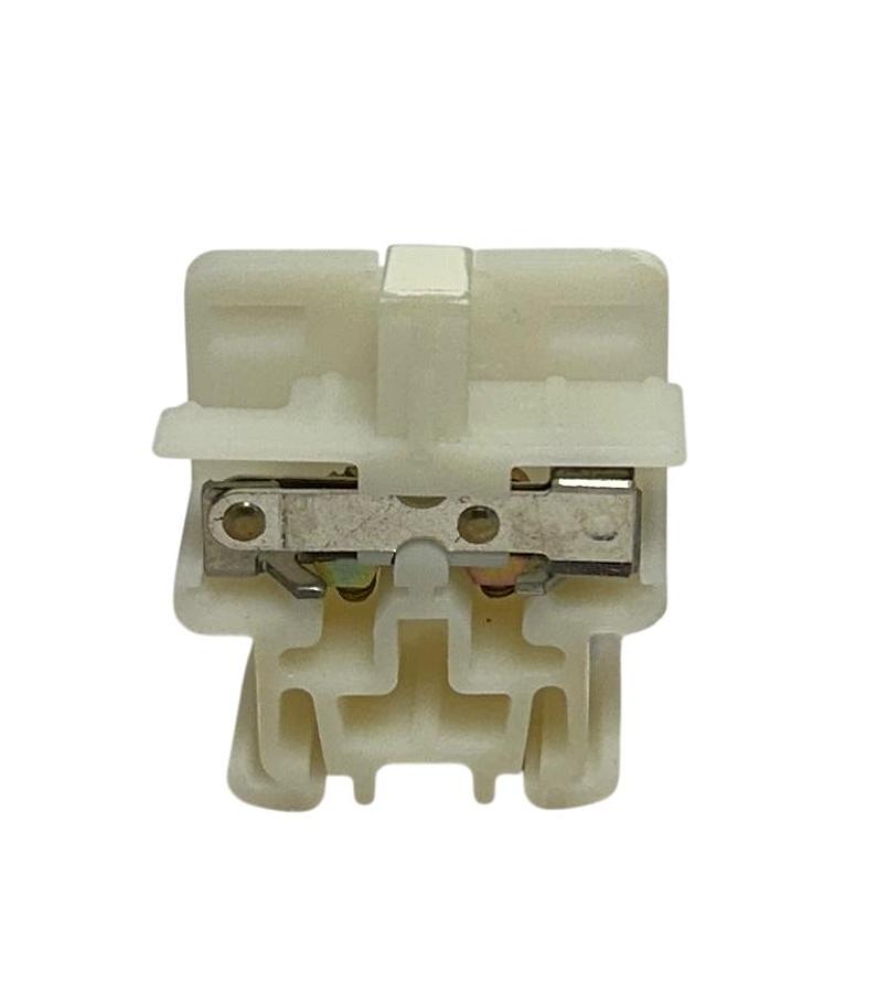 Used 10 ALLEN BRADLEY 1492-CE9 /B BULLETIN 1492 TERMINAL BLOCKS 10A 600V WHITE NSMP