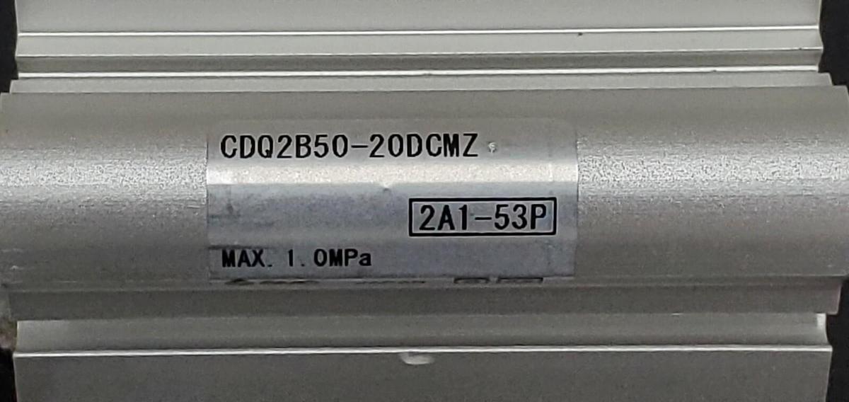 Used NEW SMC CDQ2B50-20DCMZ COMPACT CYLINDER CDQ2B5020DCMZ MAX. 1.0MPa