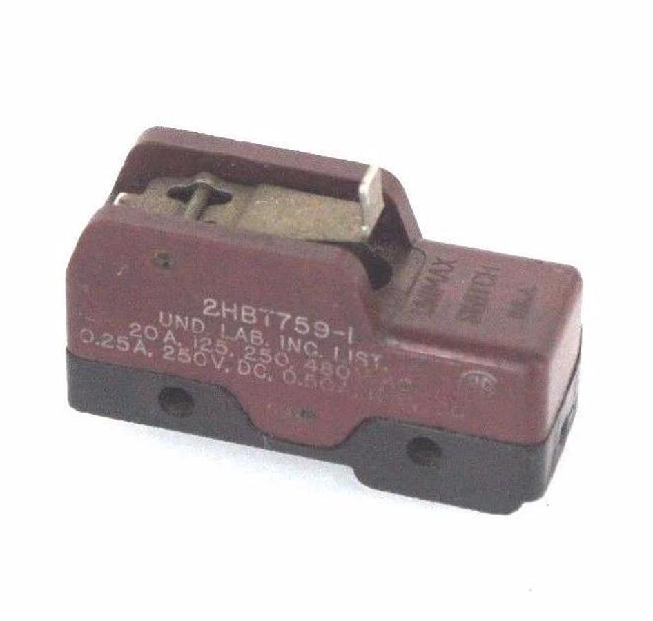 Used UNIMAX 2HBT759-1 LIMIT SWITCH 20A, 2HBT7591