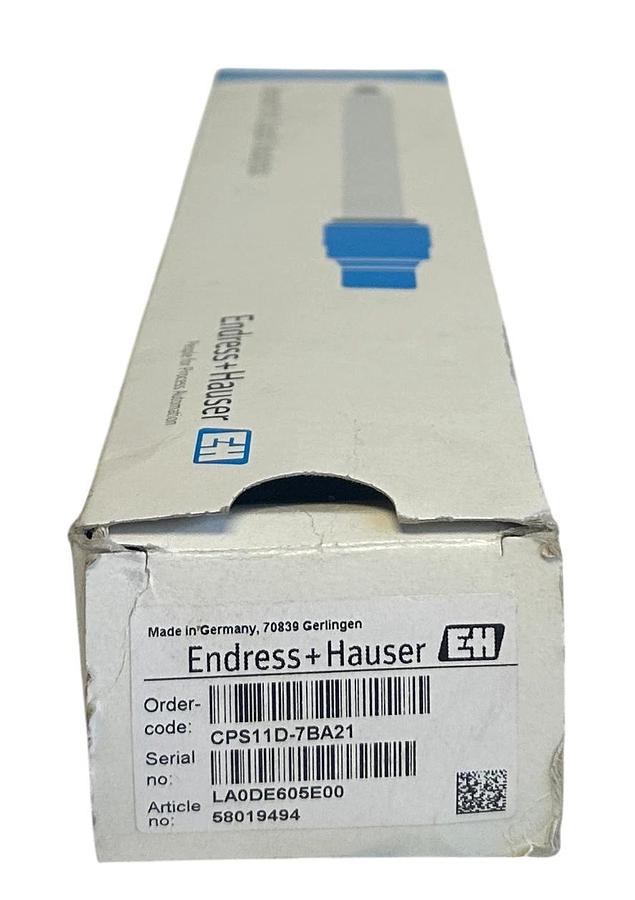 ENDRESS+HAUSER CPS11D-7BA21 / 58019494 Orbisint DIGITAL pH SENSOR GLASS NSMP