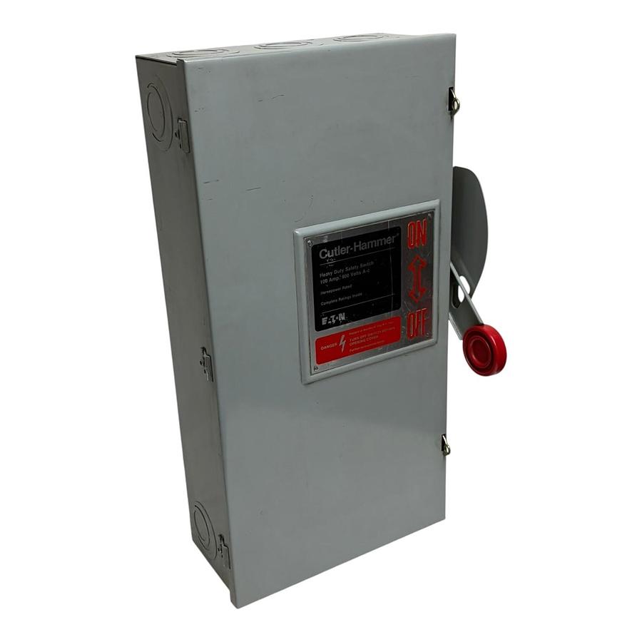 Used New Eaton Cutler-Hammer DH363FGK Safety Switch 100A 600V 3P Fusible