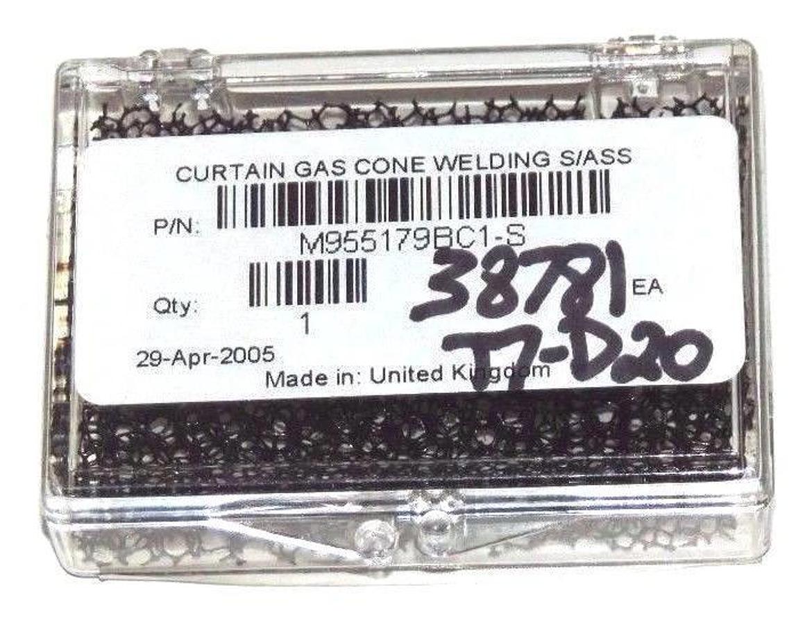 NEW WATERS M955179BC1-S CURTAIN GAS CONE WELDING S/ASS