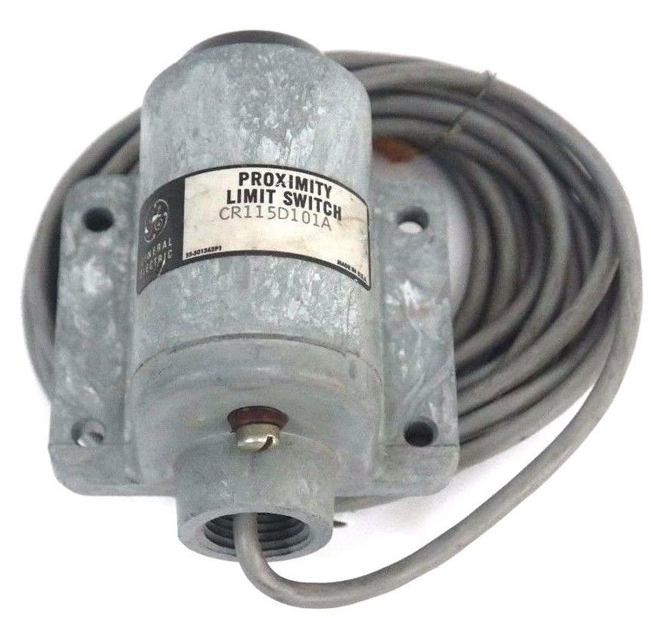 Used NEW GENERAL ELECTRIC CR115D101A PROXIMITY LIMIT SWITCH
