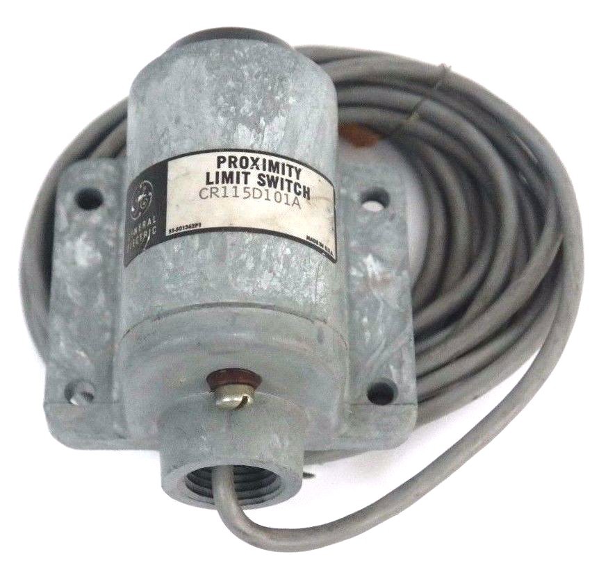 Used NEW GENERAL ELECTRIC CR115D101A PROXIMITY LIMIT SWITCH