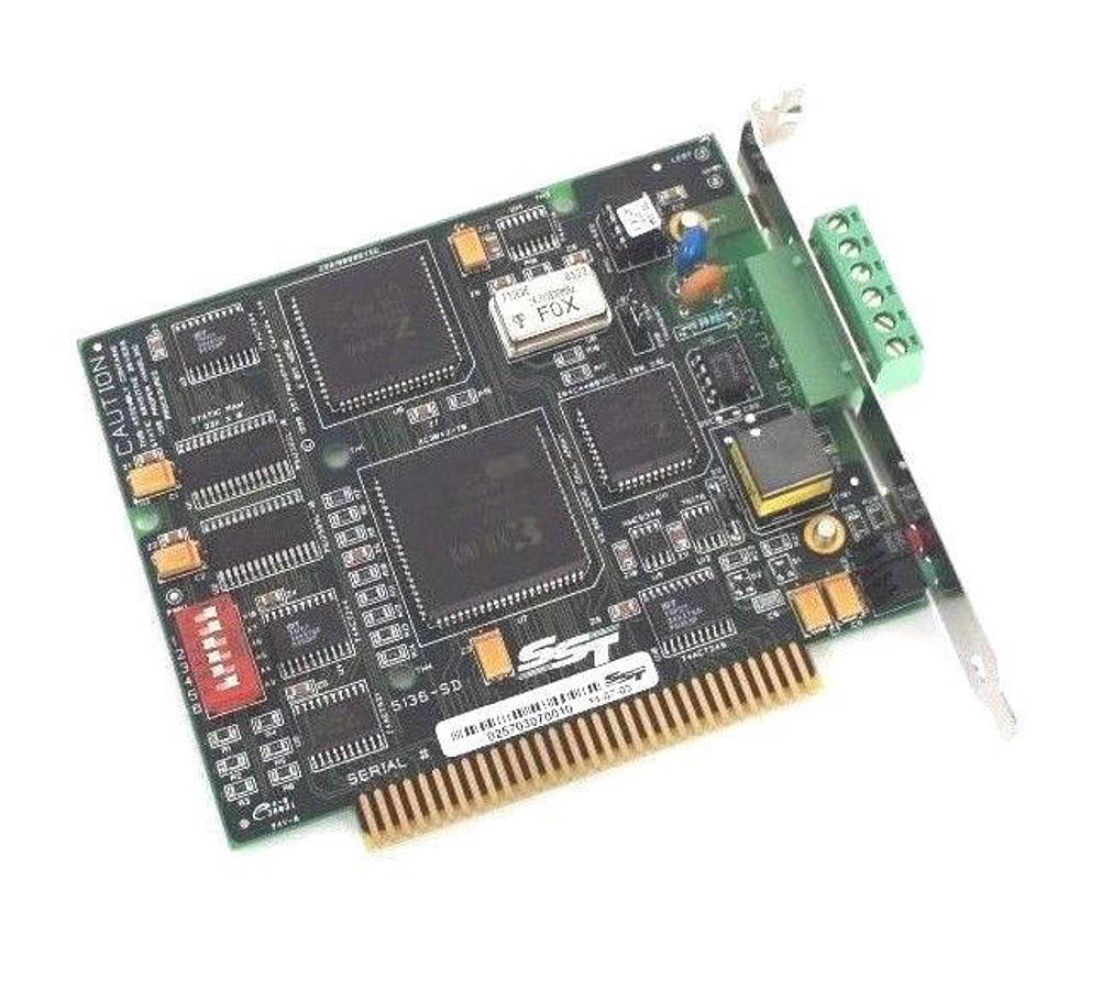 Used SST WOODHEAD 5136-SD-ISA REV: 2.4.1 INTERFACE CARD FOR ALLEN BRADLEY NETWORKS