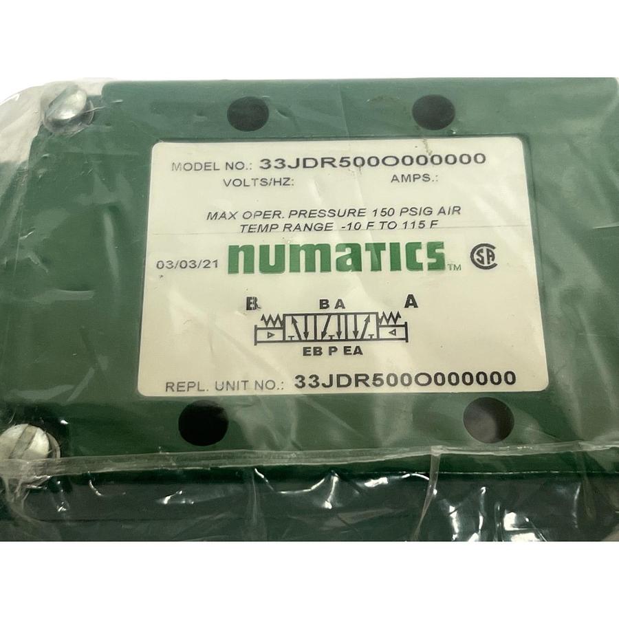 Used Numatics 33JDR5000 Air Control Valve Spool Assembly New Sealed 33JDR5000000000