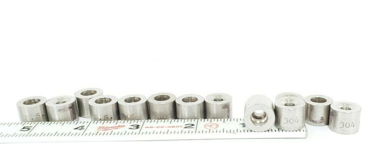 Used LOT OF 13 LAPP W-46644 VALVE SEATS FOR LS-10 PULSAFEEDER 304SS W46644