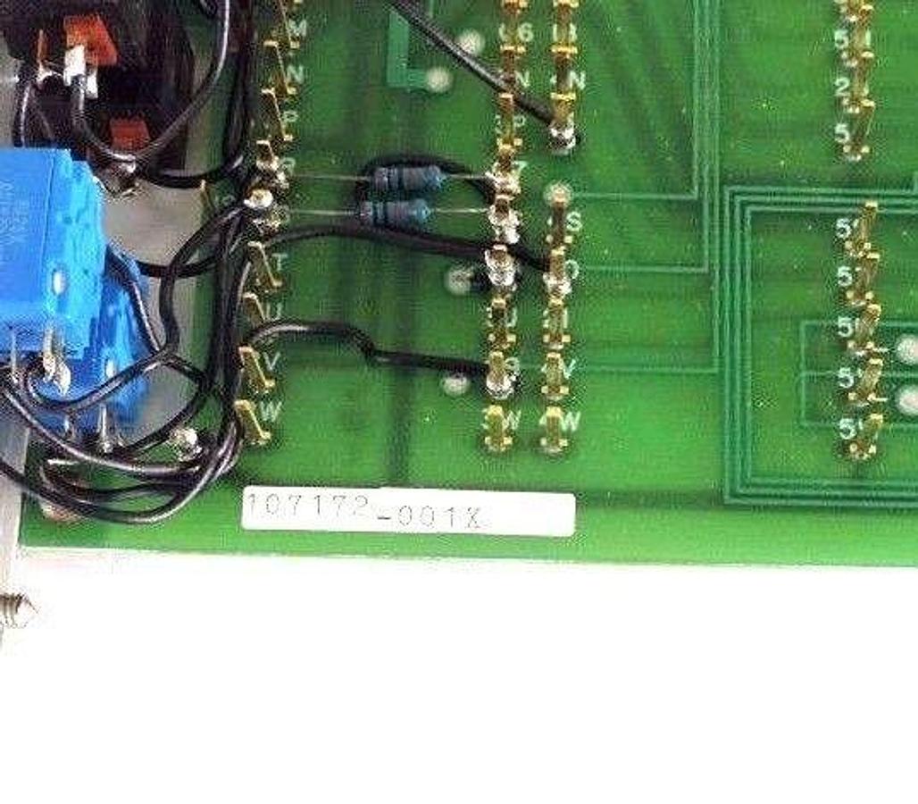 Used RELIANCE ELECTRIC 107172-001X BOARD 107172001X 84543-108A 0-48652