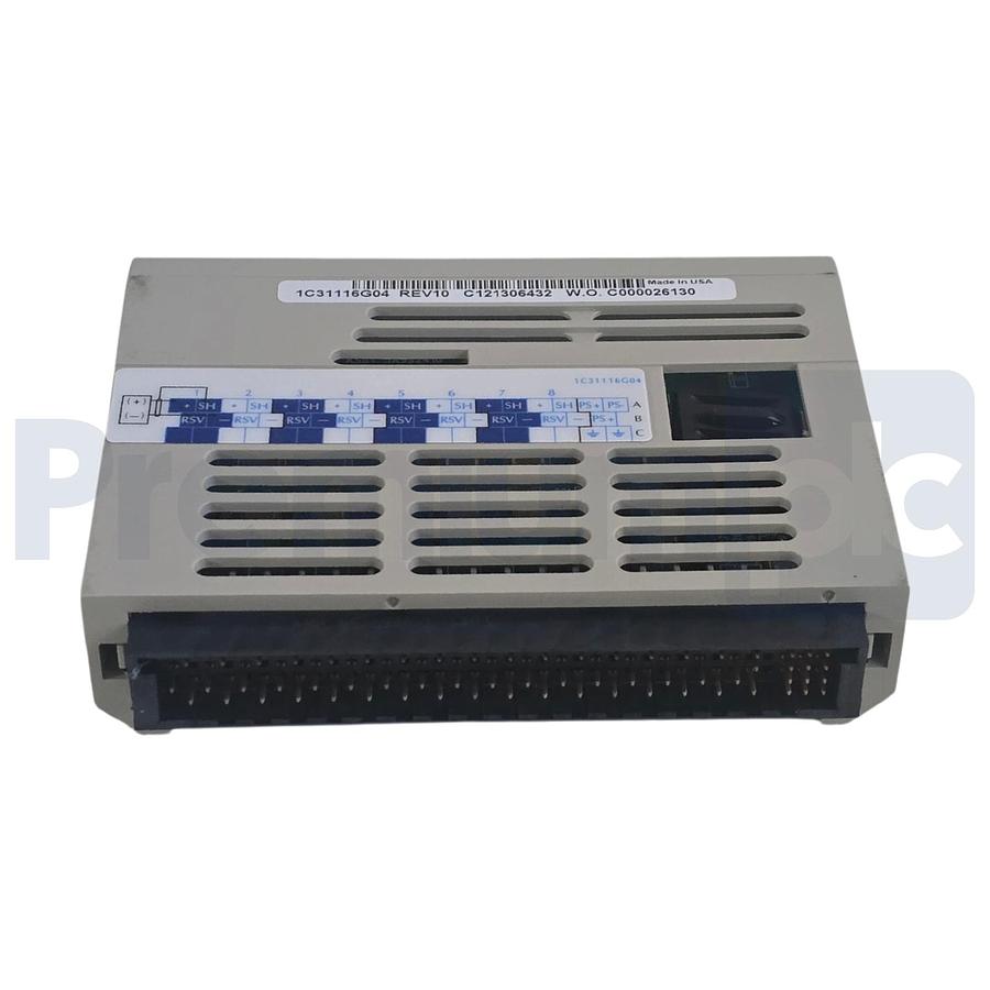 Used Emerson Westinghouse 1C31116G04 Ovation DCS 8-Ch Analog Voltage Input Module NEW