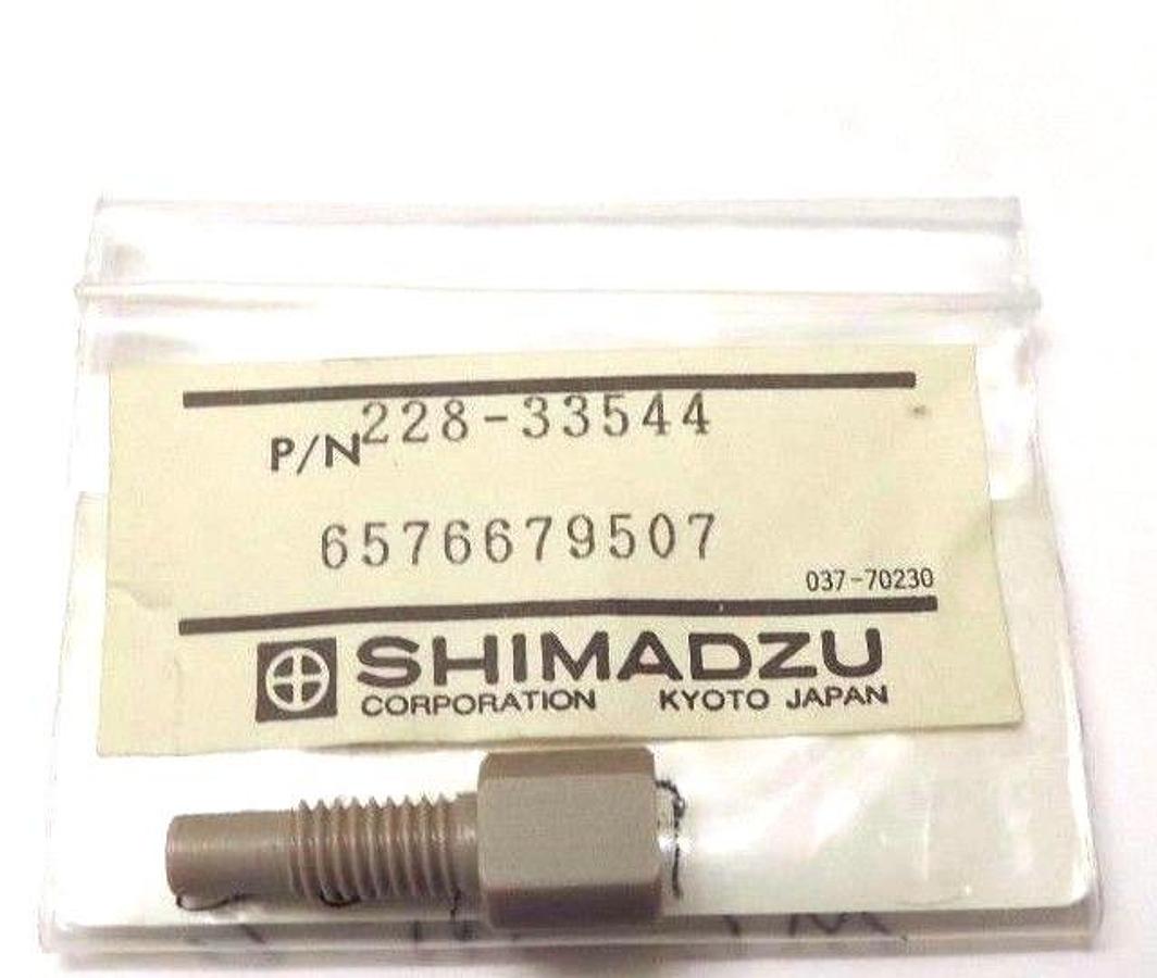 Used NEW SHIMADZU 228-33544 VALVE 3-PORT VALVE FITTING 22833544