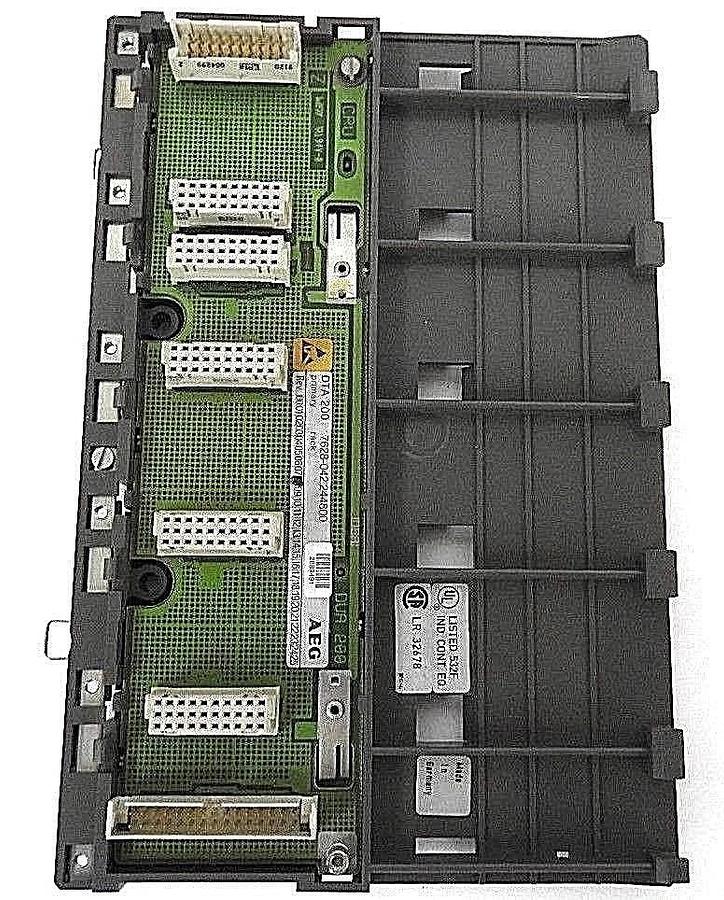 Used AEG MODICON DTA 200 7628-042.244800 SUBRACK SECONDARY 5SLOT REV. 08