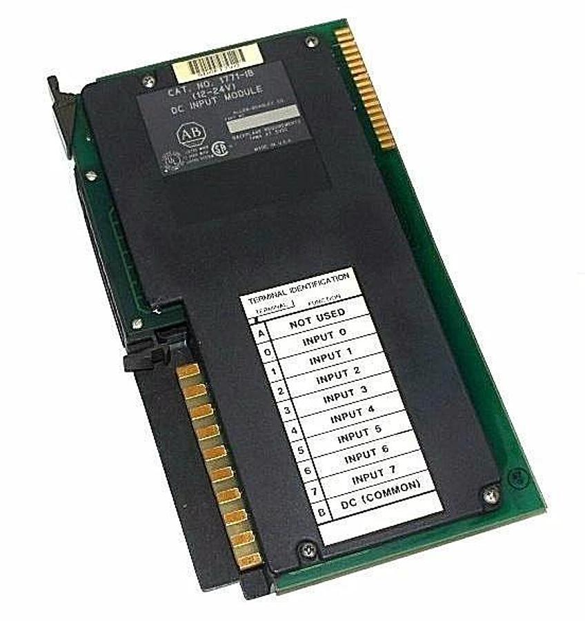 Used ALLEN BRADLEY 1771-IB INPUT MODULE 12-24VDC, 1771IB