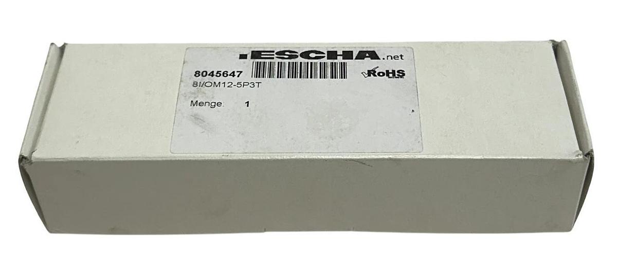 ESCHA 8I/OM12-5P3T / 8045647 M12 JUNCTION ANALOG I/O MODULE 8-WAY M23 NSMP