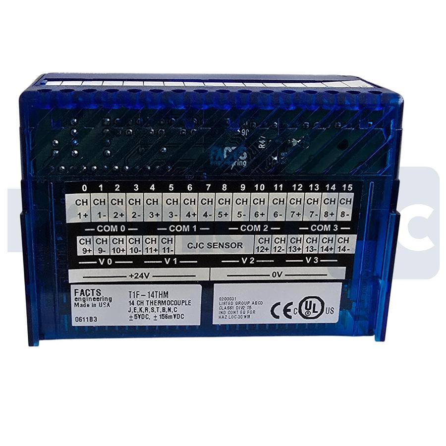 Used FACTS ENGINEERING T1F-14THM TERMINATOR 14-CH TEMPERATURE INPUT MODULE NSMP