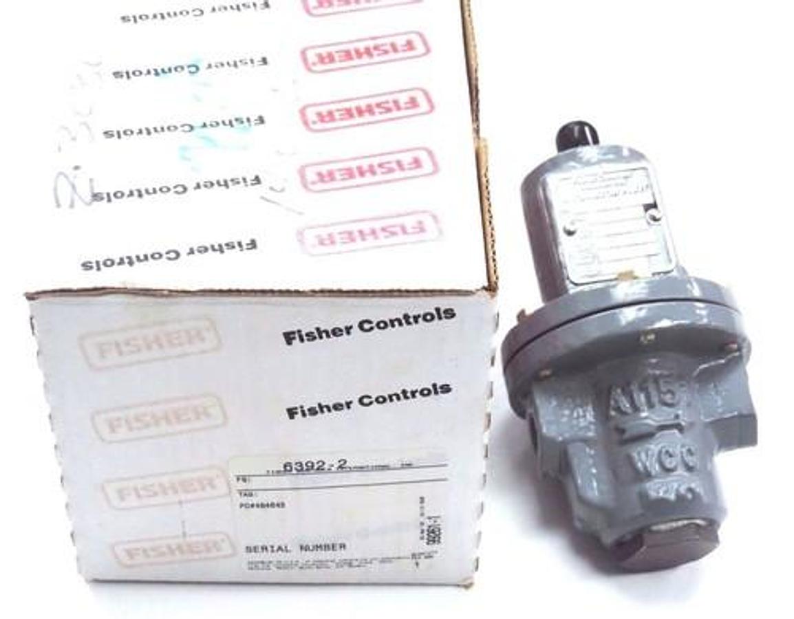 Used NIB FISHER CONTROLS 6392-2 CONTROL VALVE PSIG, 20-150 OUTPUT RANGE 6392.2 63922