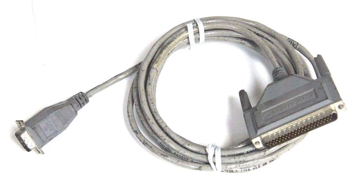 Used ALLEN BRADLEY 1784-CP/B PROGRAMMING CABLE 62PIN ADAPTER 3PIN