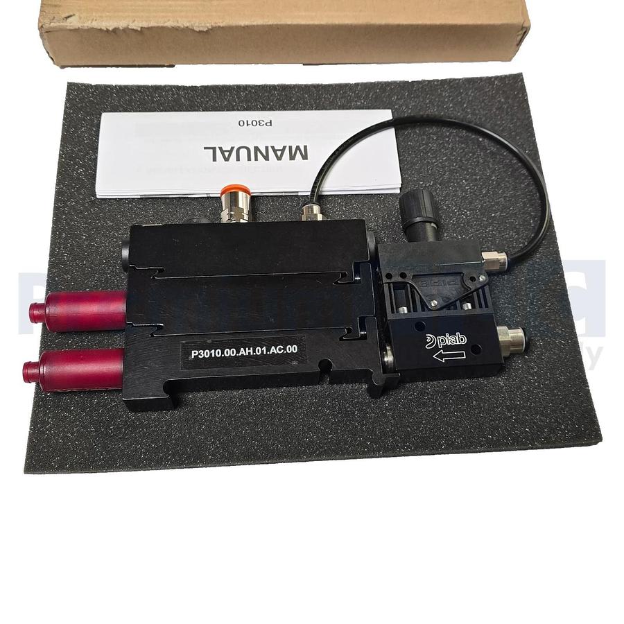 PIAB P3010.00.AH.01.AC.00 PUMP VACUUM COAX 3.39SCFM 2-STAGE P3010 9901620 NSMP