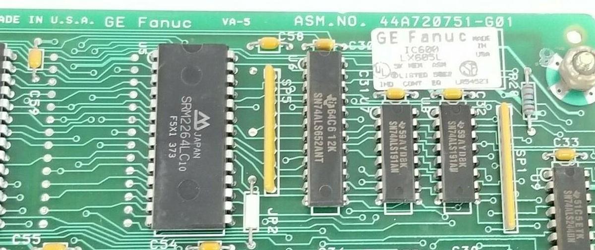 Used GE FANUC IC600-LX605L 5K MEMORY MODULE FAB. NO. 44A720856-002R03/1