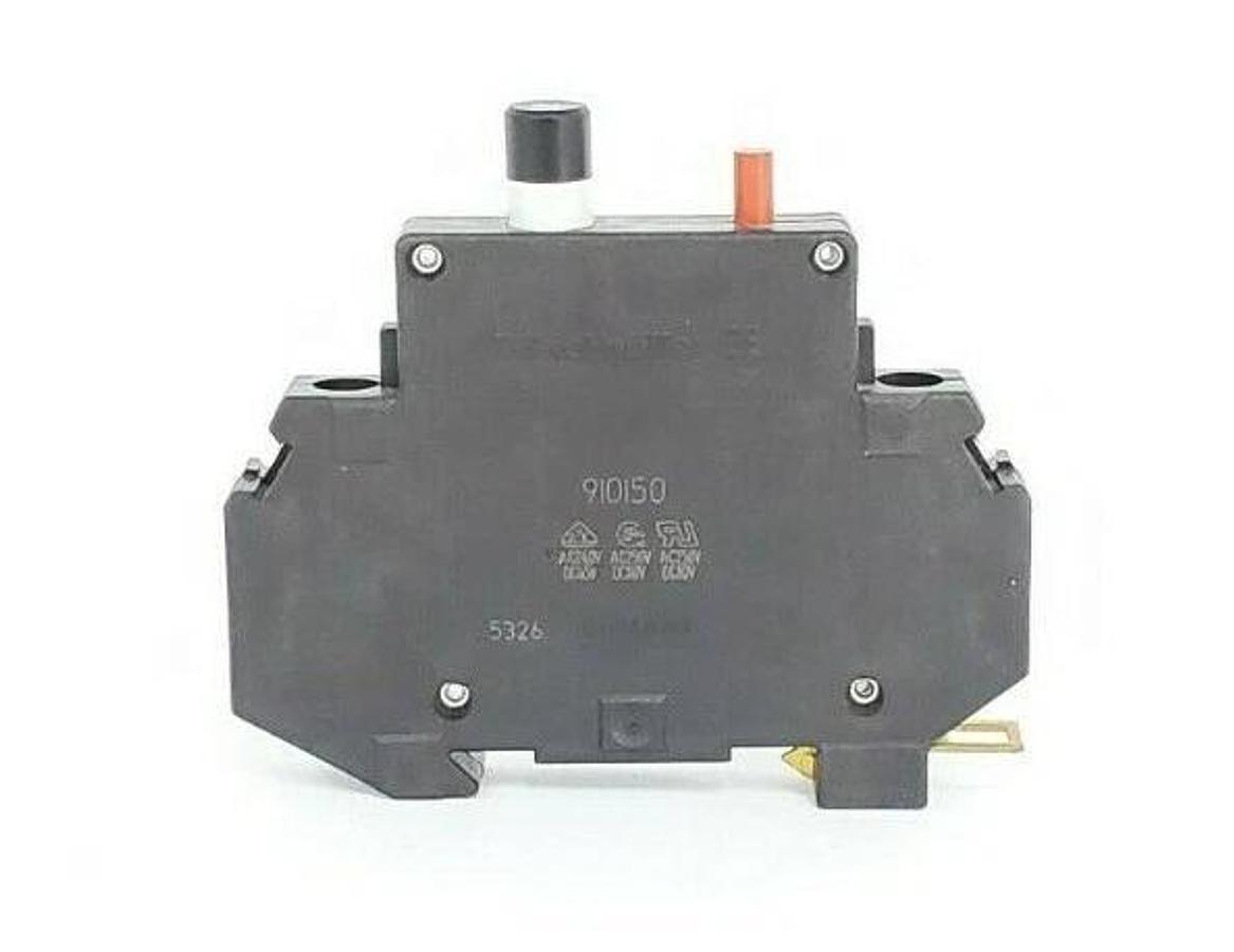 Used WEIDMULLER 9101503500 THERMAL MAGNETIC CIRCUIT BREAKER 2A 1-POLE