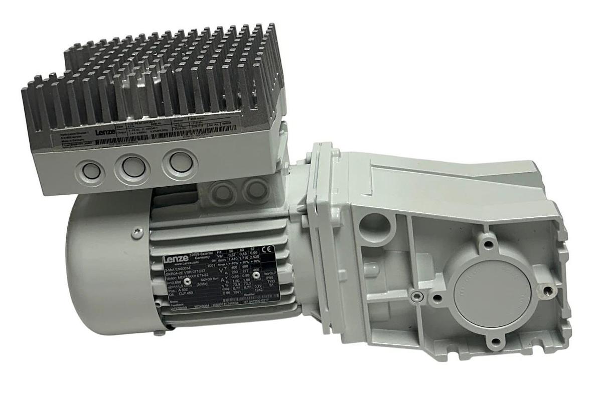 LENZE GKR04-2E VBR 071C32 / MDEMAXX 071-32 GEARMOTOR W/ INVERTER 13131454 NSNP