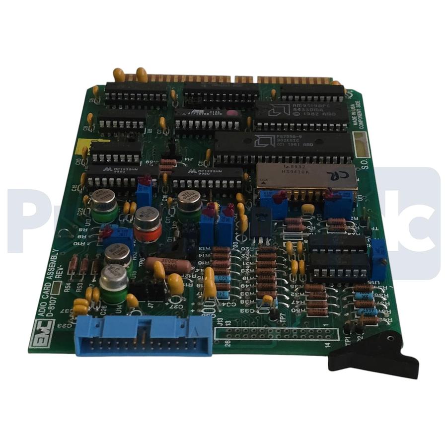 Used Electron Machine Corp EMC D-8107 | D8107 ADIO Card Assembly for MPR E-Scan NSNP