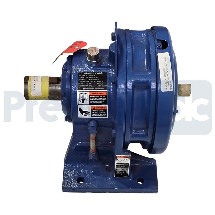 Sumitomo CHH-6165-6 Cyclo 6000 Speed Reducer 6:1 Ratio 32.3HP 1750RPM PA062787