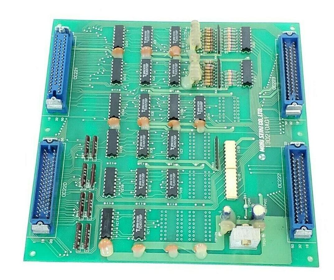 Used MORI SEIKI I3021OAO1 PC BOARD 130210A01, 13021OAO1