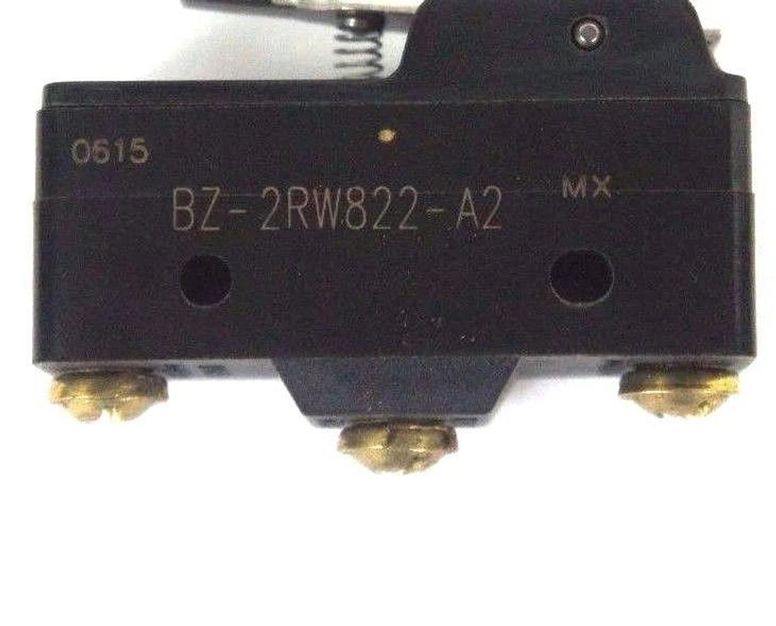 Used LOT OF 2 HONEYWELL MICRO SWITCH BZ-2RW822-A2 & BZ-2RQ68 LIMIT SWITCHES