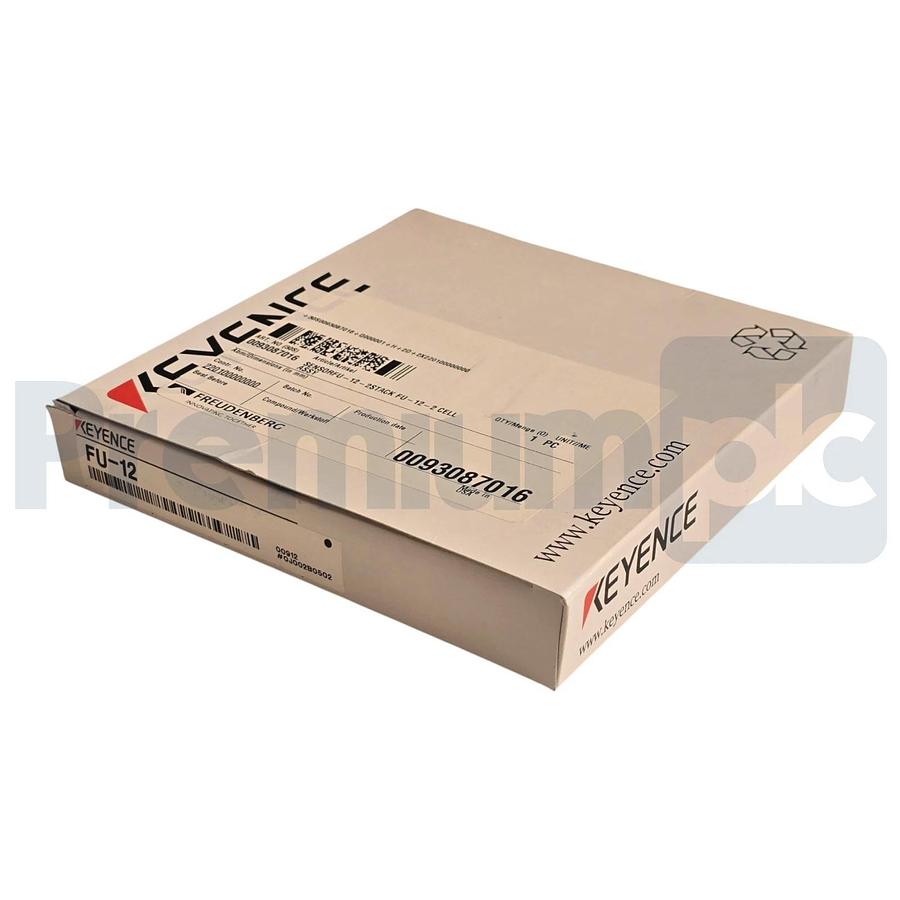 Keyence FU-12 | FU12 Fiber Unit Thrubeam Type Optic Sensor 10x3 mm NSMP