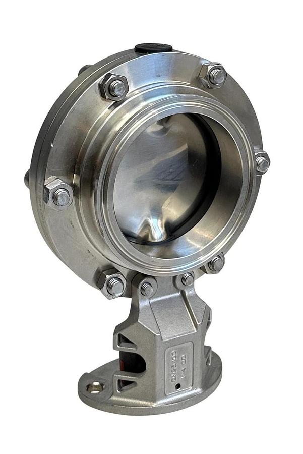Used GEA GEA-7 3'' PN10 AISI 316L 788 FLANGE BUTTERFLY VALVE DN25-100 1''-4'' OD USNP