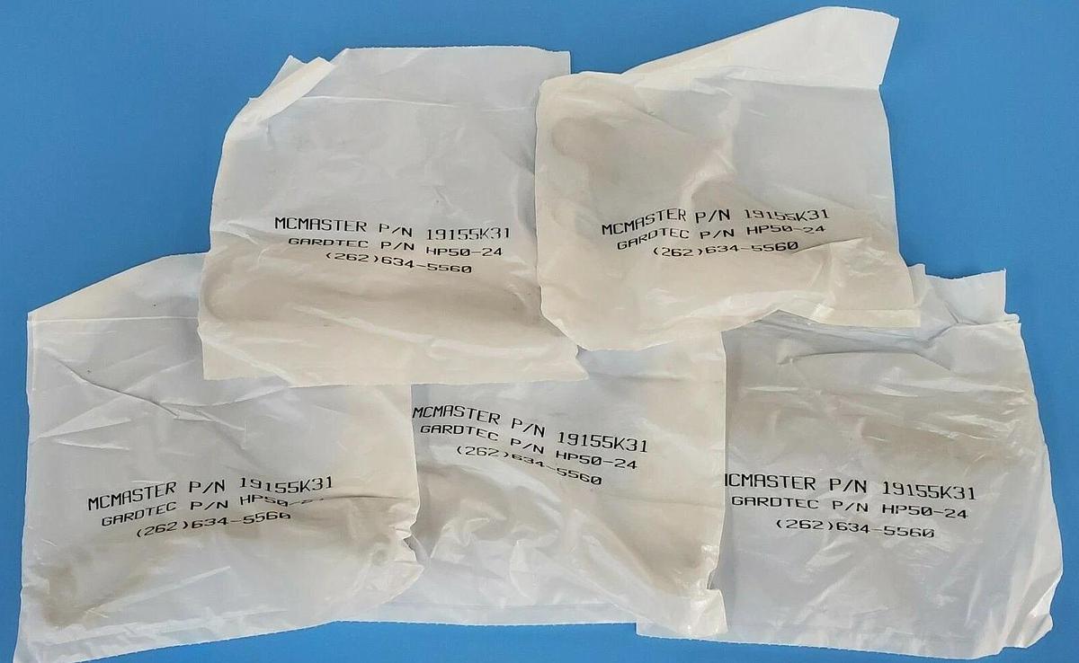 Used LOT OF 5 NEW GARDETEC HP50-24 FAN POWER CORD 45 DEG ANGLE PLUG 19155K31
