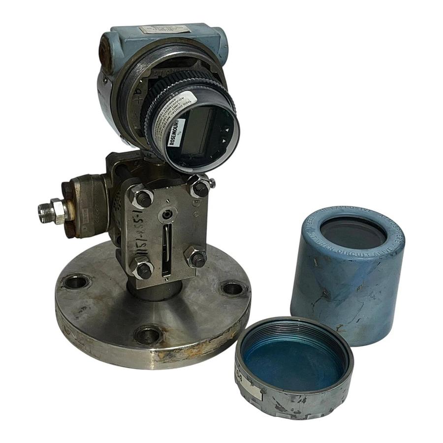 Used Rosemount 1151LT4EC0F33D Liquid Level Transmitter 0-66 IN WC 4-20mA