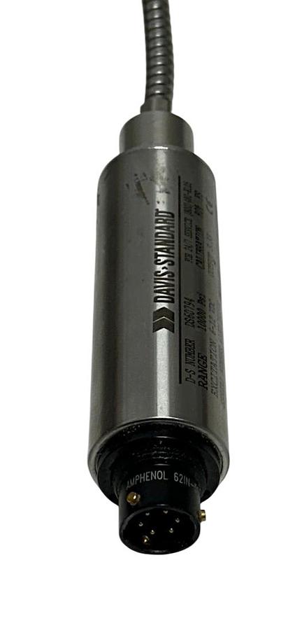 Used GEFRAN K31-6-P10M-1-5-D-I-XMC93 2130X000X00 / DS60794 PRESSURE TRANSDUCER USMP