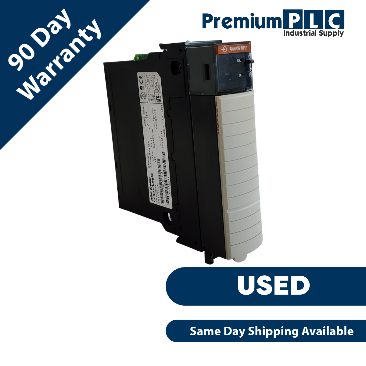 Used ALLEN BRADLEY 1756-IF16 /A ControlLogix ANALOG INPUT MODULE 16-POINT 1756-IF16/A