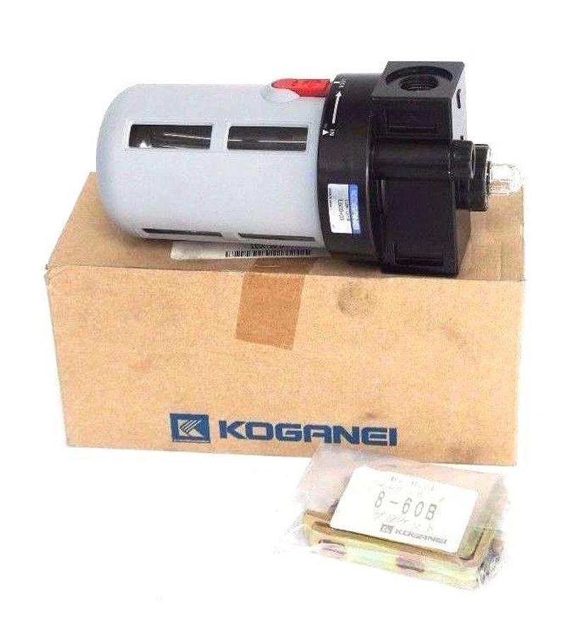Used NIB KOGANEI L600-03-B LUBRICATOR L60003B WITH 8-60B ACCESSORIES