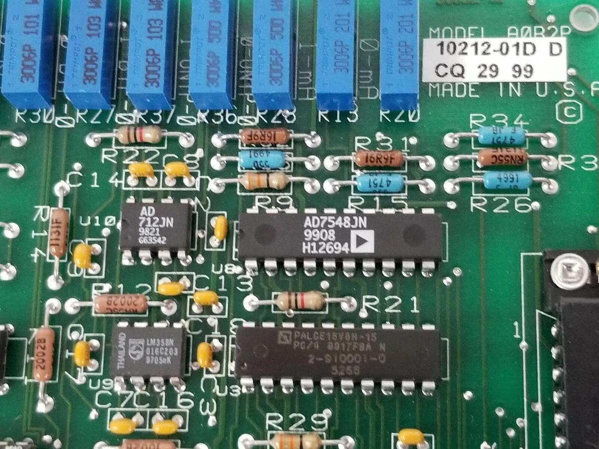 Used INDUSTRIAL COMPUTER SOURCE A0B2P COMMUNICATION BOARD 10212-01D