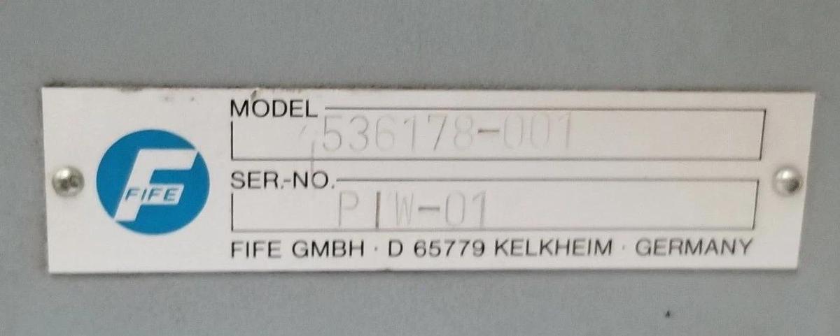 Used FIFE GMBH 536178-001 JUNCTION CONTROL BOX R-DEA1.012 , LS-534-003