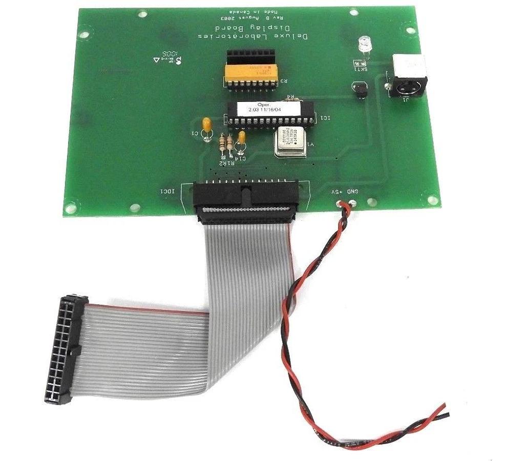 Used DELUXE LABORATORIES DISPLAY BOARD REV. B
