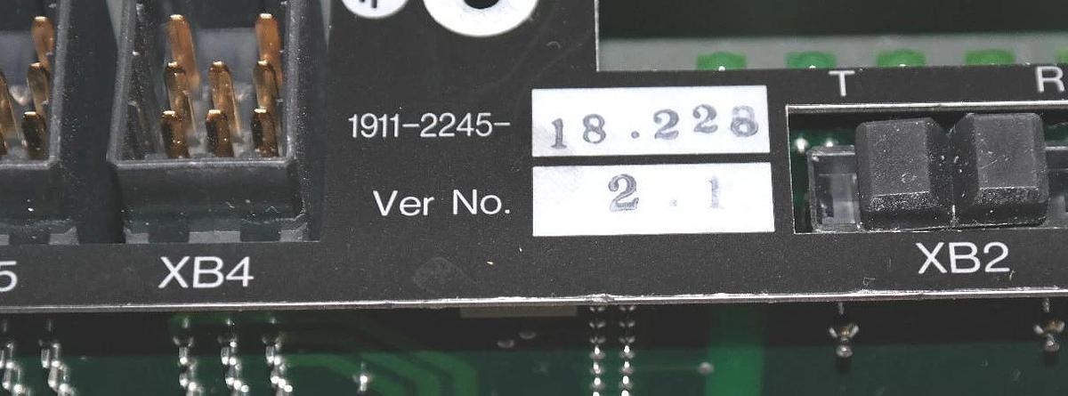 Refurbished REPAIRED OKUMA FUB-DRII 1911-2245-18.228 DRIVE VER. NO. 2.1